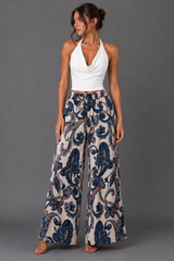 Boho blue pant