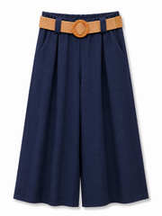 Navy blue breeze pant