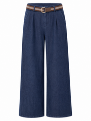 Dark wash denim