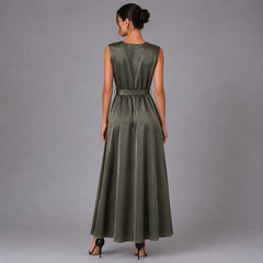 Olivia satin dress