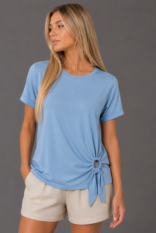 Baby blue t-shirt