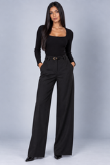 Black flow pant