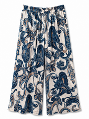 Boho blue pant