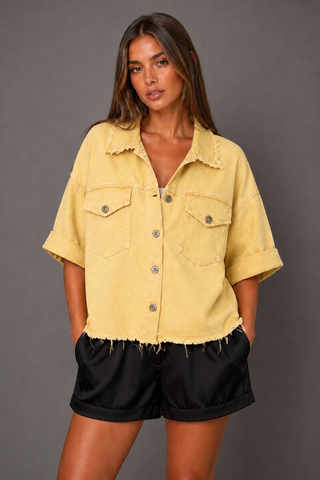Denim oversized