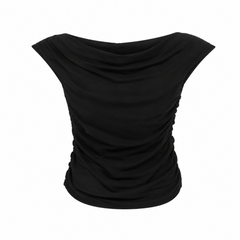 Sleeveless lace top