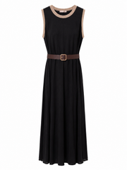 Noir maxi dress