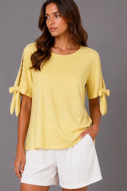 Lemon pearl top