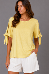 Lemon pearl top