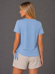 Baby blue t-shirt
