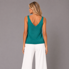 Petrol sleeveless top