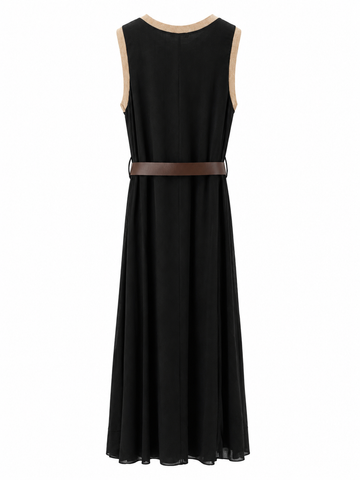 Noir maxi dress