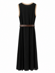 Noir maxi dress