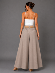 Beige breeze pant