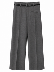 Gray flow pant