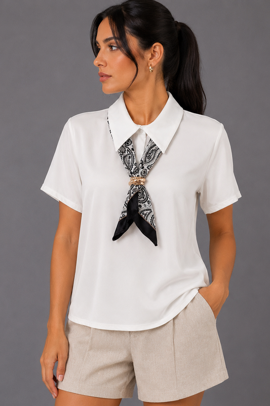 Scarf top