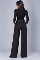 Black flow pant