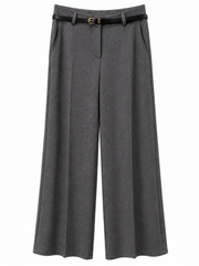 Gray flow pant
