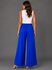 Blue rayon pant