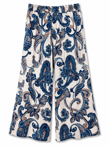 Boho blue pant
