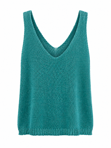 Petrol sleeveless top